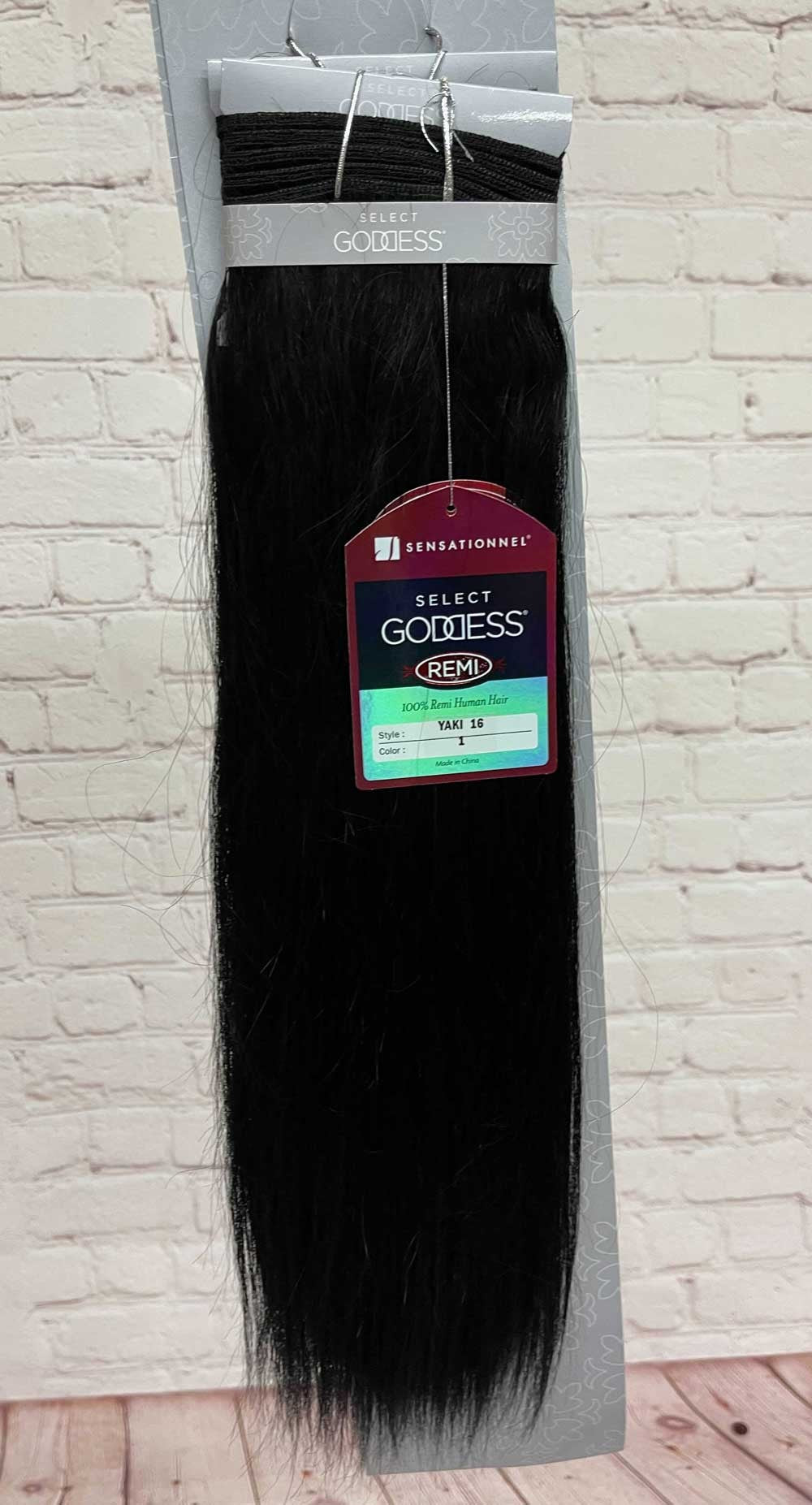 Sensationnel Goddess Select 100 Remi Human Hair Yaki Weaving 16