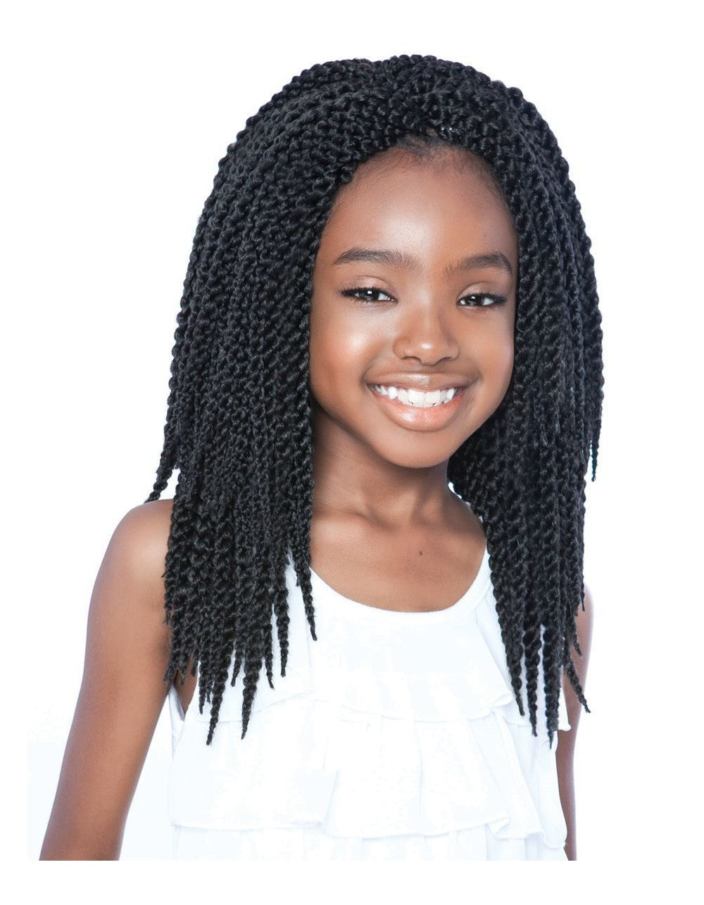 Mane Concept Afri-Naptural Kids Rock Crochet Braid - 3D Cubic Twist 12"  KR06 - Elevate Styles