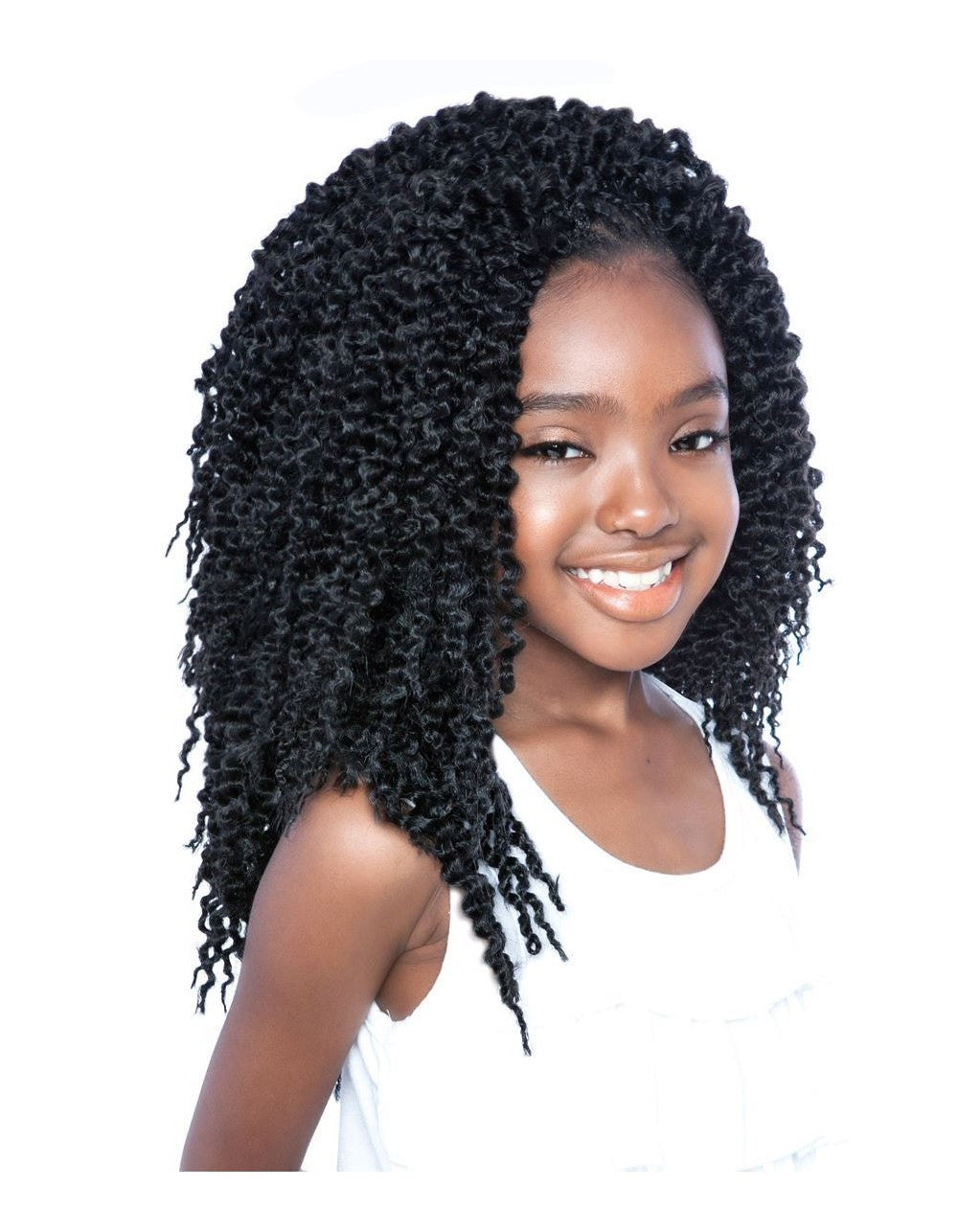 Mane Concept Afri-Naptural Kids Rock Crochet Braid - 3D Cubic Twist 12"  KR06 - Elevate Styles