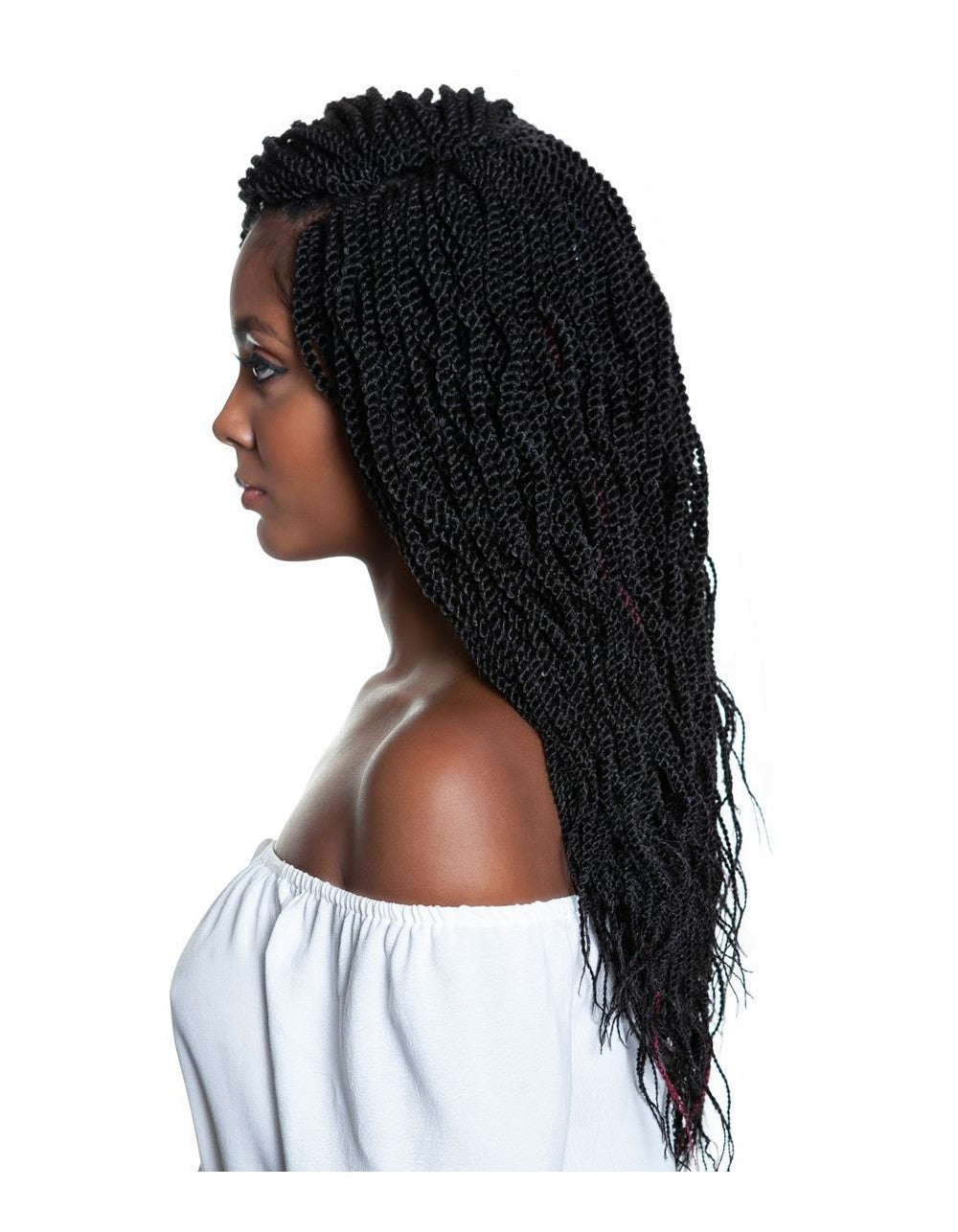 Mane Concept Afri-Naptural Crochet Braid SB305-3X PRE-STRETCHED WAVY SENEGAL TWIST 18" - Elevate Styles