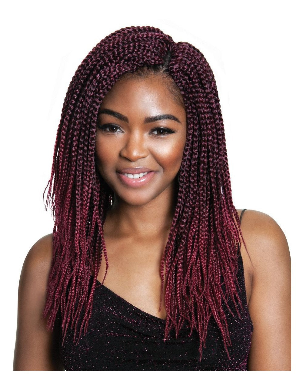 Mane Concept Afri Naptural Crochet Braid - 3X PRE-STRETCHED BOX BRAID 14" TWB302 - Elevate Styles