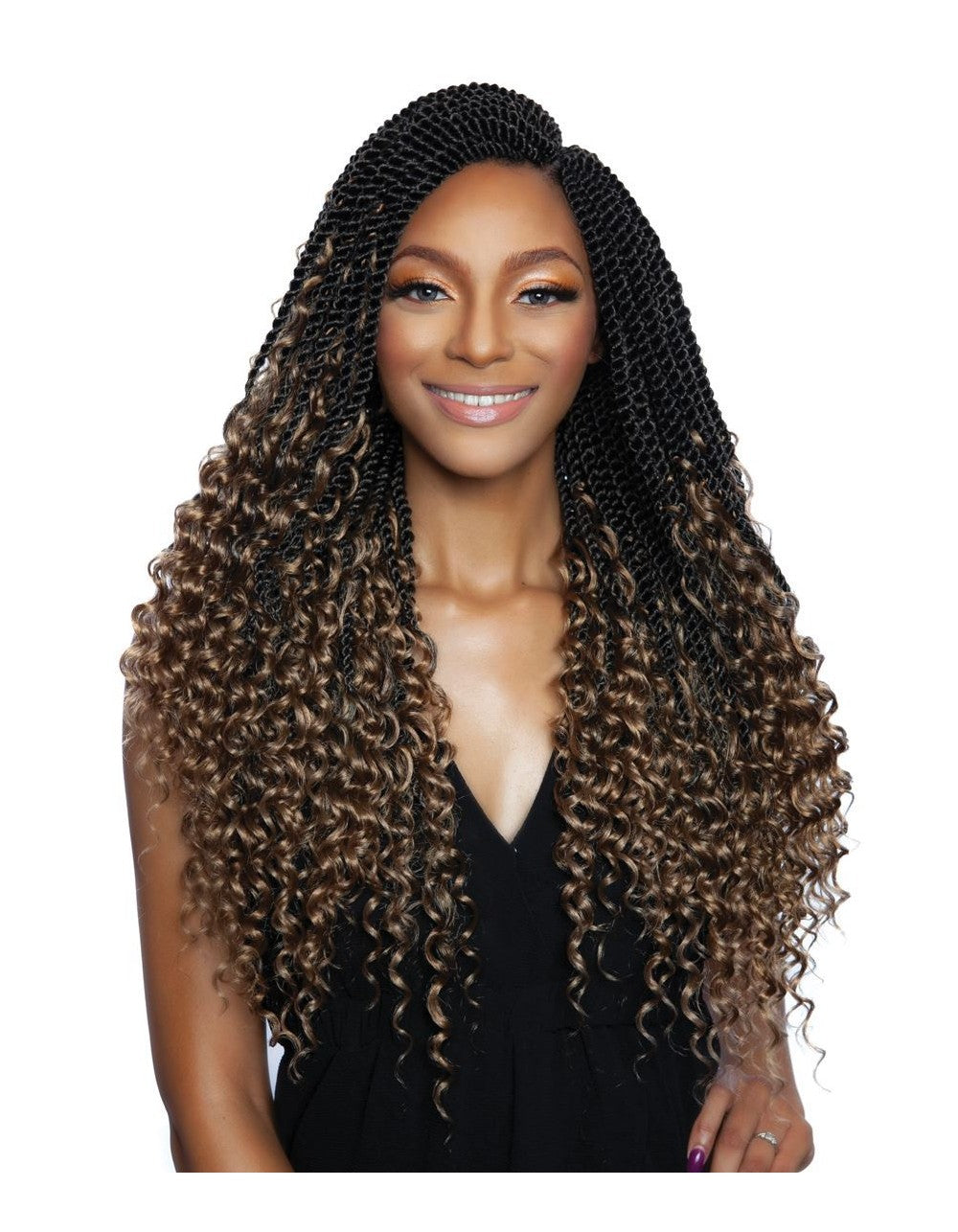 Mane Concept Afri-Naptural Crochet Braid - 3X BOHO SENEGAL TWIST 20"  SB312 - Elevate Styles