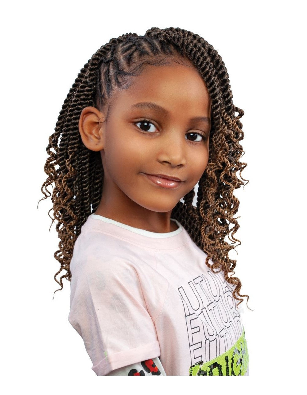 Mane Concept Afri Naptural Kids Crochet Braid - Kids Rock Jolly Twist 10" KR11 - Elevate Styles