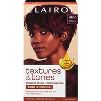 Thumbnail for Clairol Textures & Tones Permanent Hair Color – 4RV Ruby Red, Ammonia-Free