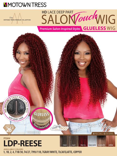 Motown Tress HD LaceDeep Part Salon Touch Wig LDP Reese