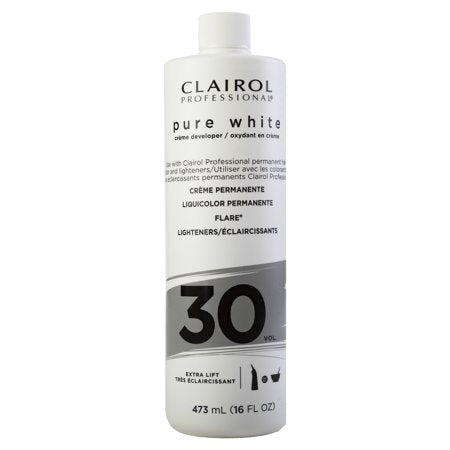 Clairol Professional Pure White 30 Volume Creme Developer – 16 fl oz