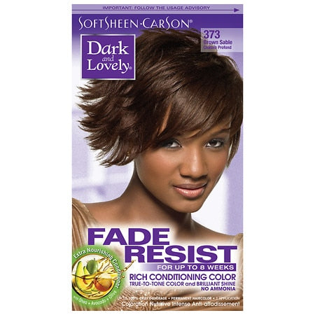 SoftSheen-Carson Dark & Lovely Fade Resist Hair Color – 373 Brown Sable