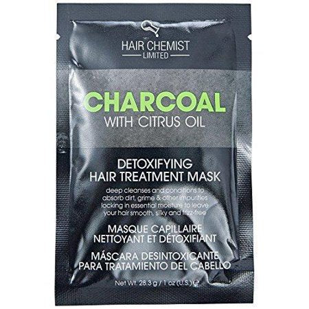 Hair Chemist Charcoal with Citrus Oil Detoxifying Hair Treatment Mask – 1 oz