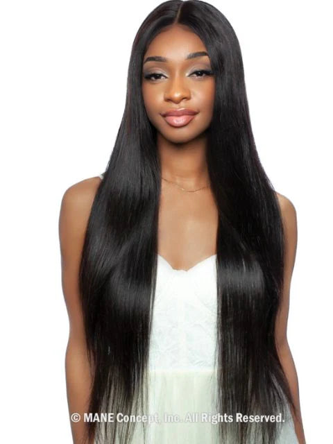 Mane Concept Trill  5" HD Lace Rotate Part Hand Tied Lace Front Wig Straight 32" TR209
