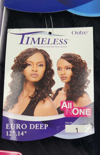 Thumbnail for Outre Timeless All In One 4 Pc Weaving Euro Deep 12