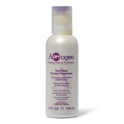 ApHogee Two-Step Protein Treatment – Strengthen & Repair Damaged Hair, 4 fl oz