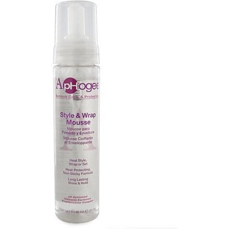 ApHogee Style & Wrap Mousse - 8.5 oz