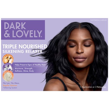 Dark & Lovely Triple Nourished Silkening Relaxer