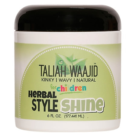 Taliah Waajid Kinky, Wavy, Natural Herbal Style Shine for Children – 6 oz