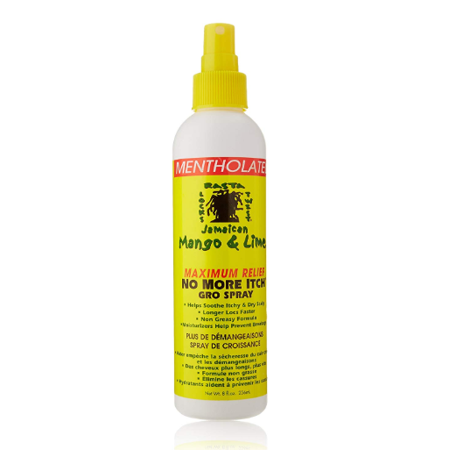 Jamaican Mango & Lime No More Itch Gro Spray – Maximum Relief, 8 fl oz