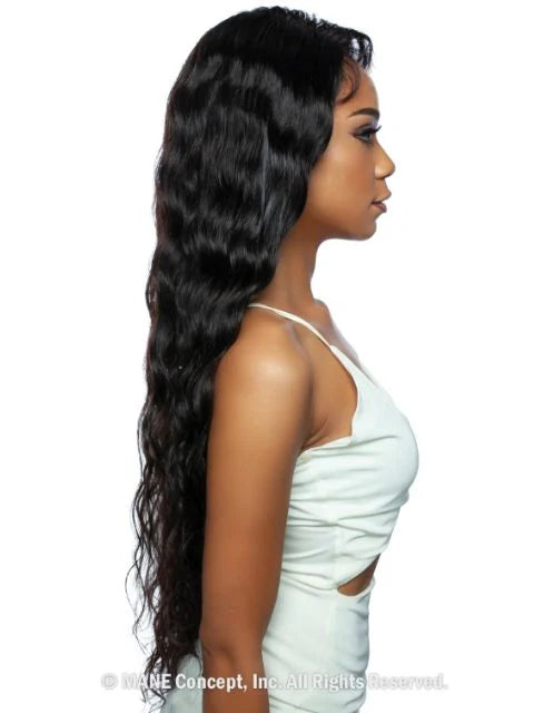 Mane Concept Trill 11A HD 13x4 Lace Front Wig Loose Deep 30" TRE2119