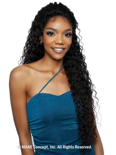 Mane Concept Trill 11A HD 13x4 Lace Front Wig Water Wave 30" TRE2120