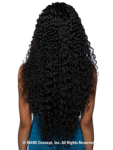 Mane Concept Trill 11A HD 13x4 Lace Front Wig Water Wave 30" TRE2120