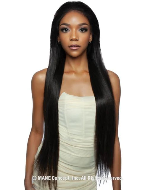 Mane Concept Trill 11A HD 13x4 Lace Front Wig Straight 32" TRE2121