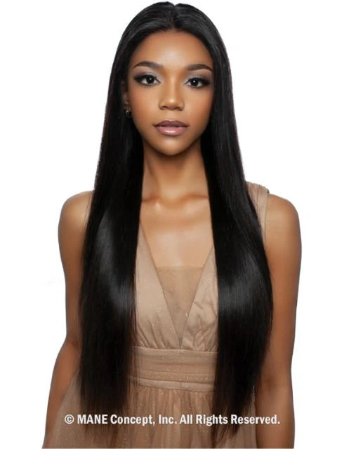 Mane Concept Trill 11A HD 13x4 Lace Front Wig Straight 28" TRE2114