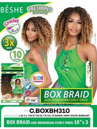 Thumbnail for Beshe Box Braid with Bohemian Curly Ends C.BOXBH310