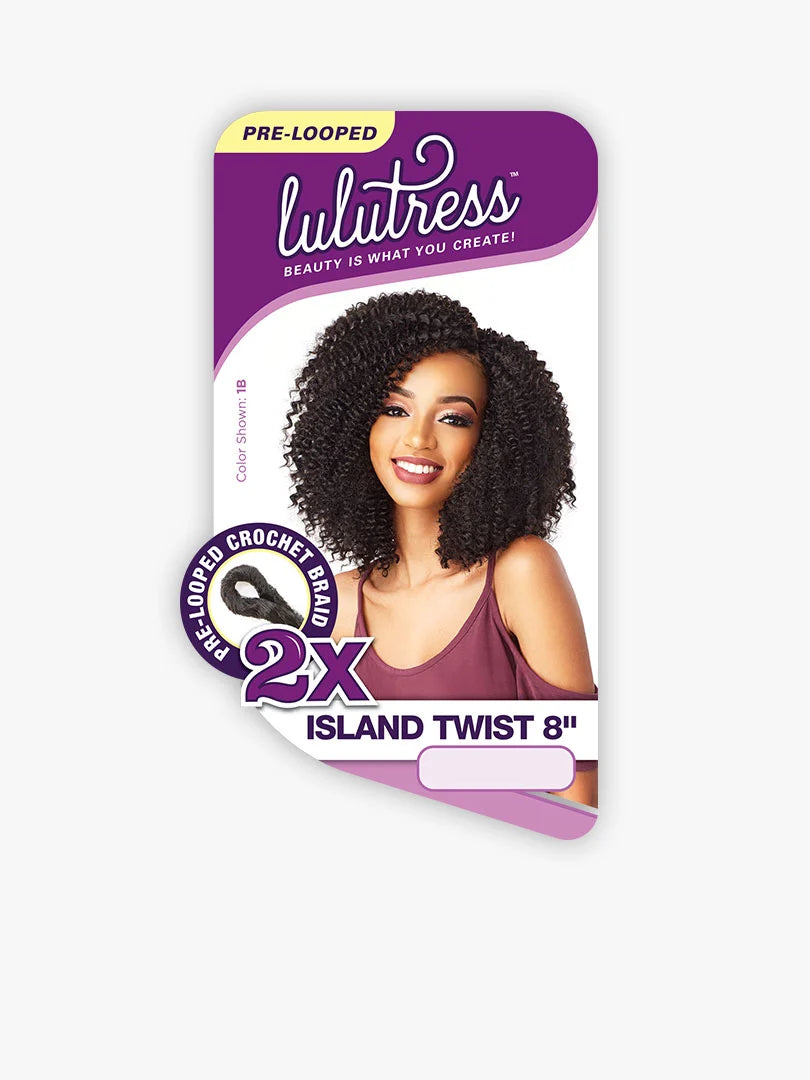 Sensationnel Lulutress 2x Island Twist 8" - Elevate Styles