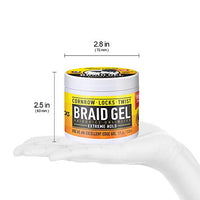 Thumbnail for Hairobics Unlimited Braid Gel – Extreme Hold for Cornrows, Locks & Twists, 5 fl oz