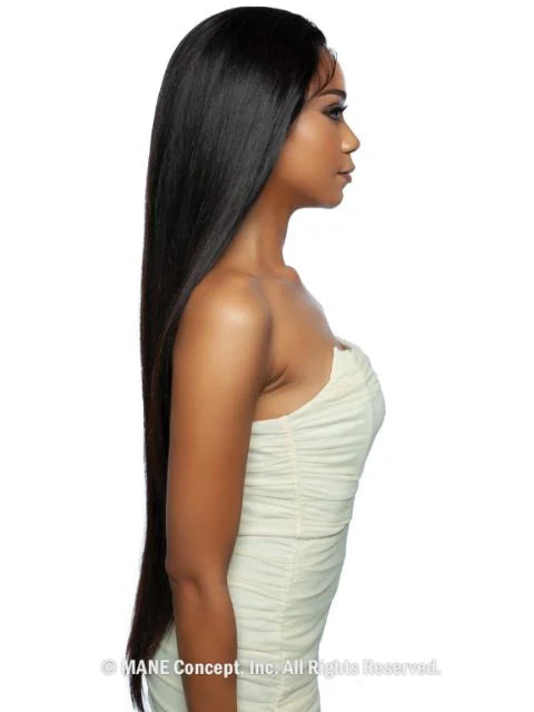 Mane Concept Trill 11A HD 13x4 Lace Front Wig Straight 32" TRE2121