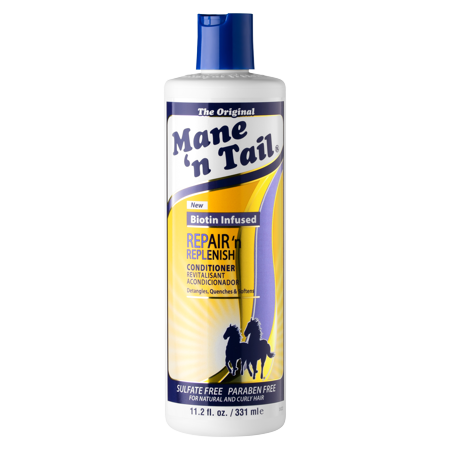 Mane 'n Tail Repair ‘n Replenish Conditioner – Biotin Infused, 11.2 fl oz