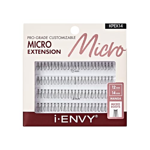 i-ENVY Pro-Grade Customizable Micro Extension – 10mm & 12mm Fishtail Micro Roots KPEX14