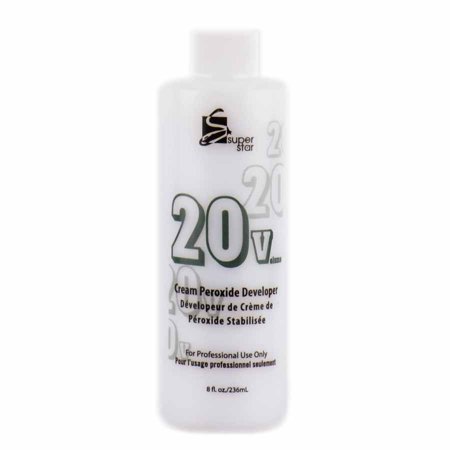 Super Star 20 Volume Cream Peroxide Developer - 8 oz