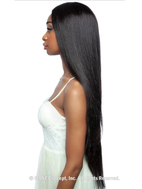 Mane Concept Trill  5" HD Lace Rotate Part Hand Tied Lace Front Wig Straight 32" TR209