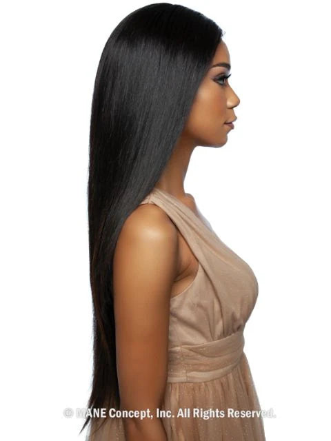 Mane Concept Trill 11A HD 13x4 Lace Front Wig Straight 28" TRE2114