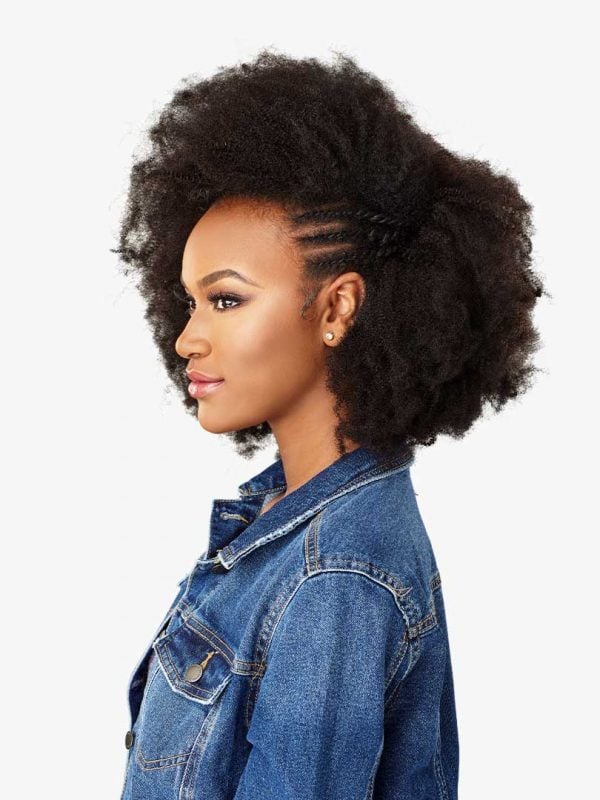 Sensationnel Curls Kinks & Co 100% Human Hair 9PC Textured Clip-ins 4C Clique - Elevate Styles