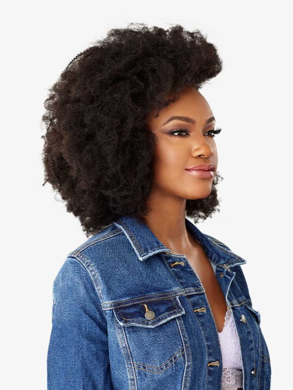 Sensationnel Curls Kinks & Co 100% Human Hair 9PC Textured Clip-ins 4C Clique - Elevate Styles