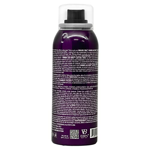 EBIN New York Wonder Lace Bond Lace Melt Spray – Vitamin E, 2.7 fl oz