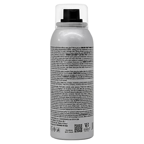 EBIN New York Wonder Lace Bond Lace Melt Spray - Silk Protein, 2.7 oz