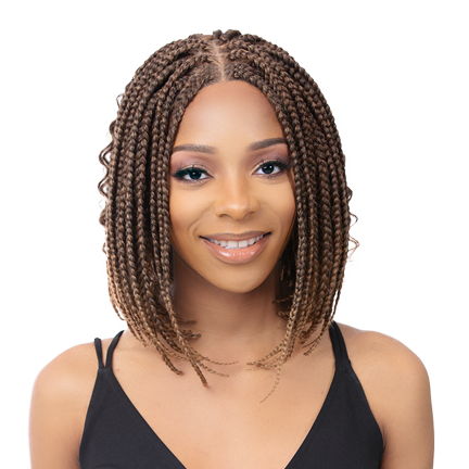 Illuze 4x4 Lace Front Wig Boho Box Bob