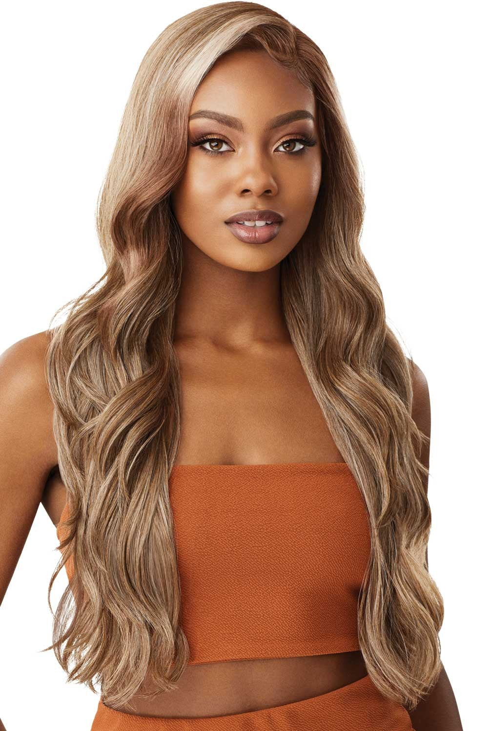 Outre Color Bomb The Blond Collection Swiss Lace Front Wig Kimani - Elevate Styles