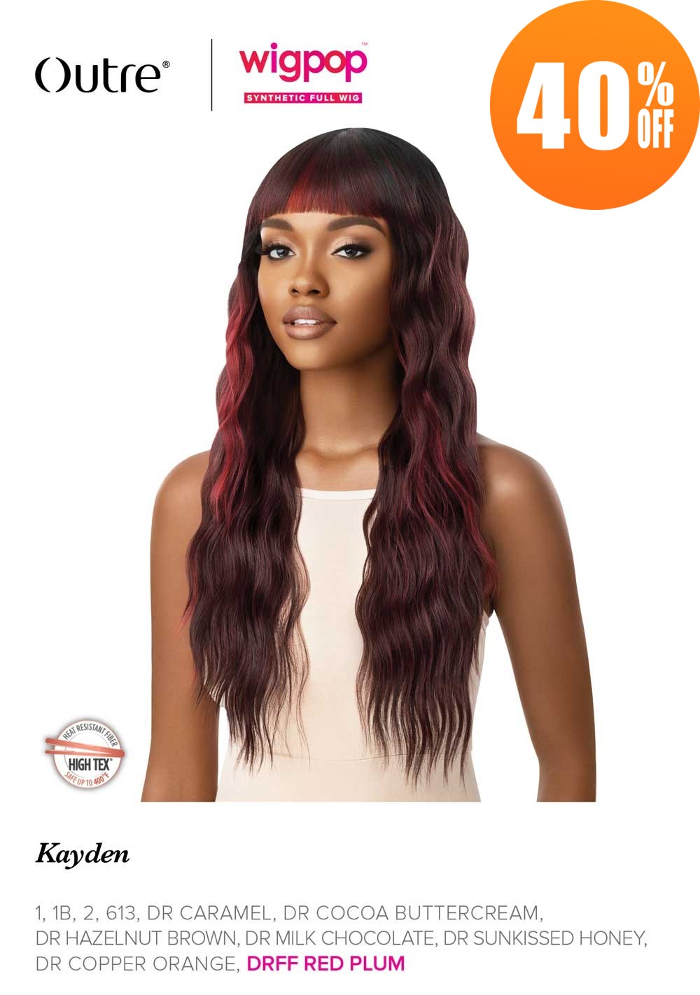 Outre Wigpop Long Loose Curly Wig Kayden - Elevate Styles