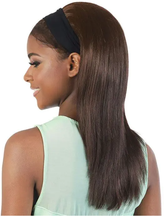 Motown Tress 100% Persian Virgin Remy Human Hair Headband Wig - HPR.BAND77 - Elevate Styles