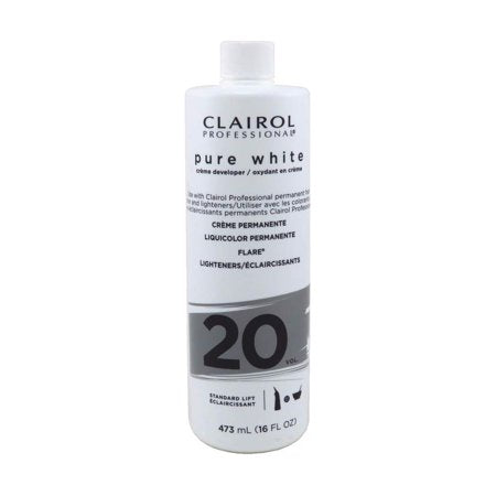 Clairol Professional Pure White 20 Volume Creme Developer – 16 fl oz