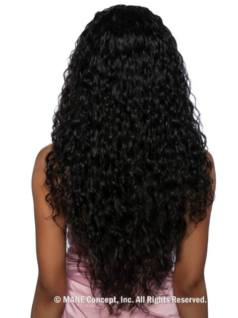 Mane Concept Trill 11A HD 13x4 Lace Front Wig Deep Wave 28" TRE2115