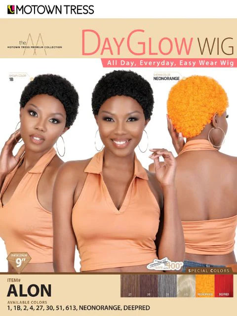 Motown Tress Premium Day Glow Wig Alon