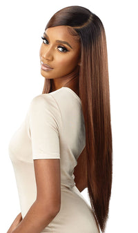 Thumbnail for Outre Synthetic Lace Front Wig Sleeklay Part Darby - Elevate Styles