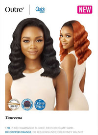 Thumbnail for Outre Synthetic Quick Weave Half Wig Taureena-HT - Elevate Styles