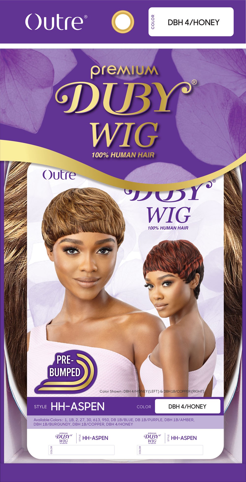 Outre Premium Duby 100% Human Hair Wig HH - Aspen - Elevate Styles