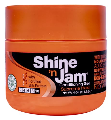 Shine 'n Jam Conditioning Gel - Supreme Hold, 4 oz