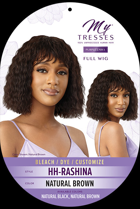 My Tresses Purple Label 7A Unprocessed Human Hair Wig Rashina - Elevate Styles