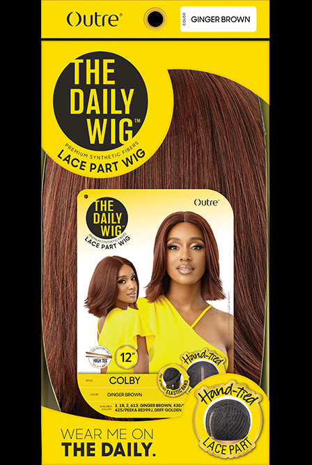 Outre The Daily Wig Premium Synthetic Hand-Tied Lace Part Wig Colby - Elevate Styles